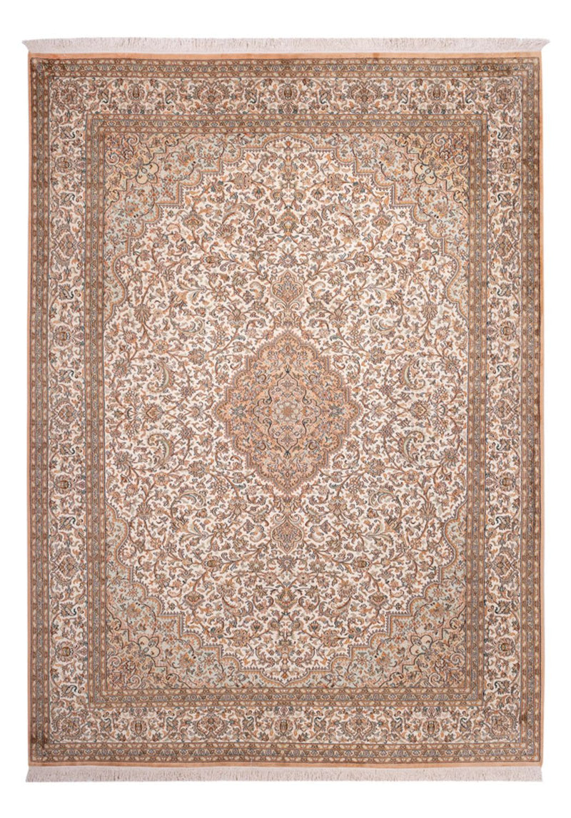 Silk Rug - Kashmir Silk - 290 x 205 cm - sand