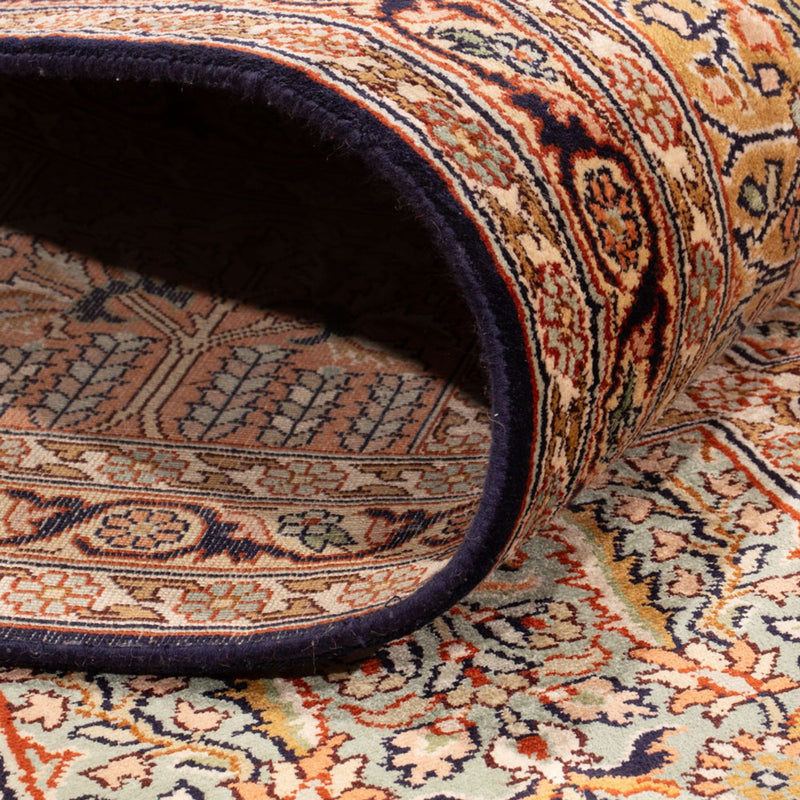 Silk Rug - Kashmir Silk - 308 x 242 cm - dark beige