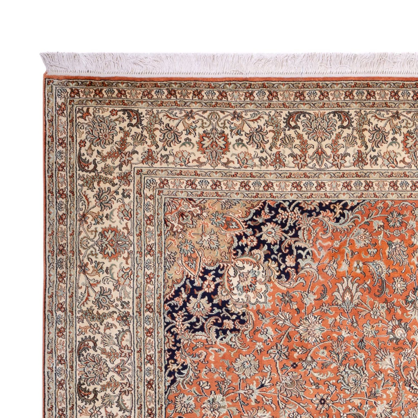 Kashmir Silk Rug 306x220cm - Oriental Rug
