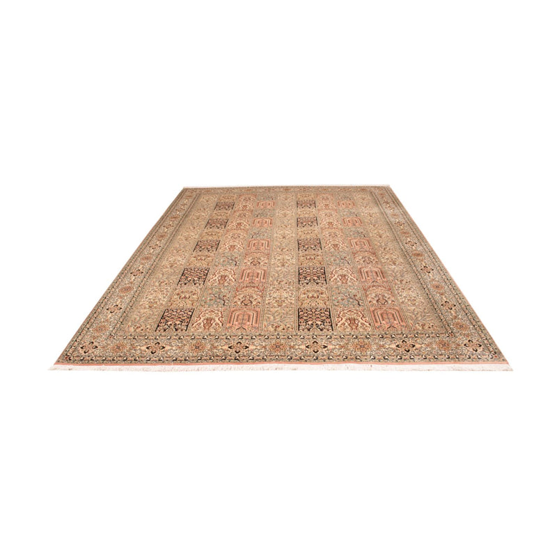 Silk Rug - Kashmir Silk - 316 x 220 cm - dark beige