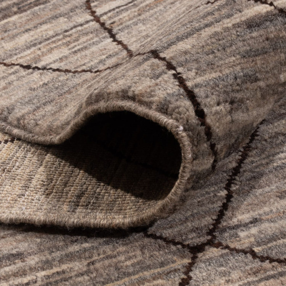 Berber Rug - 296 x 245 cm - dark beige