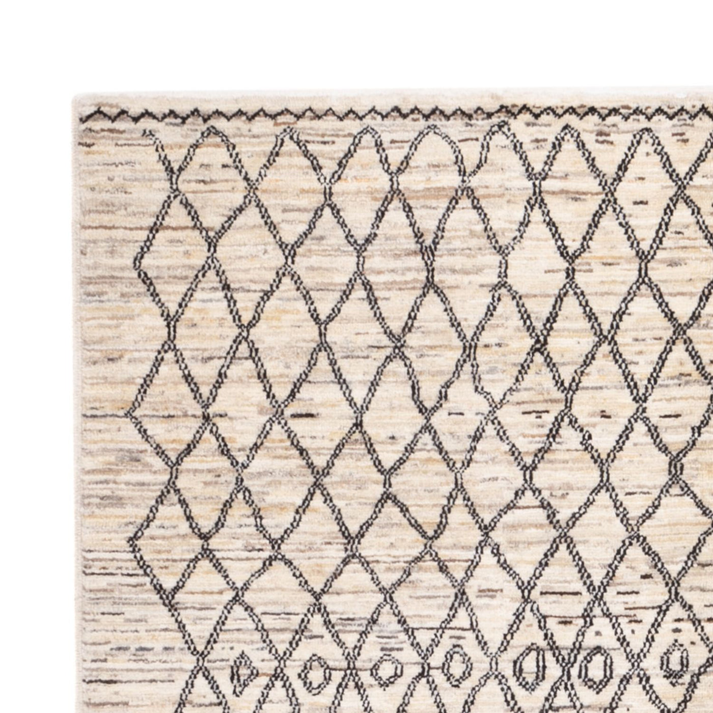 Berber Teppich 200x148cm - Wollteppich
