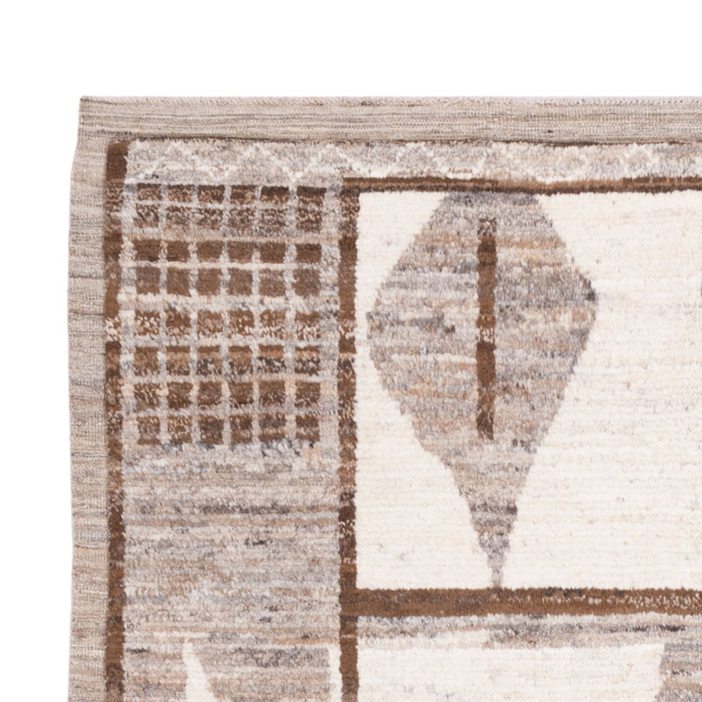 Berber Teppich 247x183cm - Wollteppich