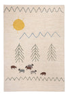 Berber Rug 172x241cm - Wool Rug - Rectangle / Natural / 172 x 241 cm Rectangle
