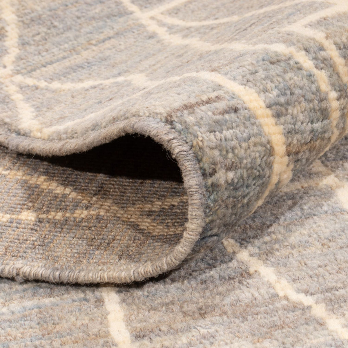 Berber Rug - 208 x 148 cm - sea blue