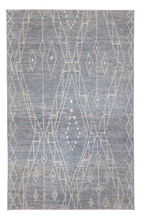 Berber Rug - 304 x 194 cm - sea blue