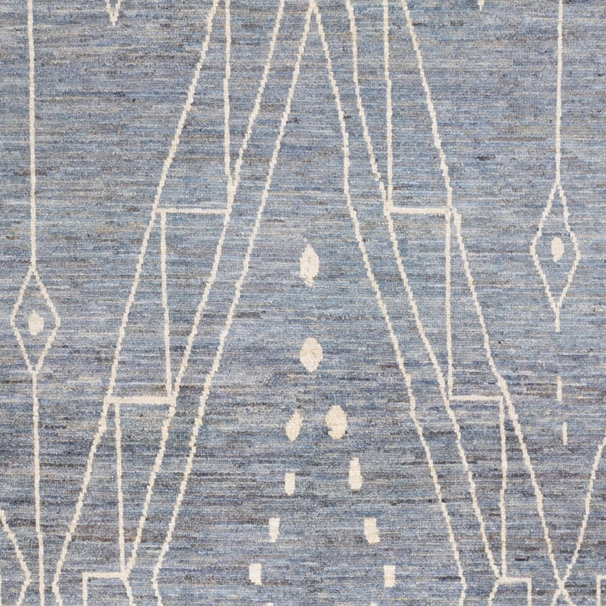 Berber Rug - 304 x 194 cm - sea blue