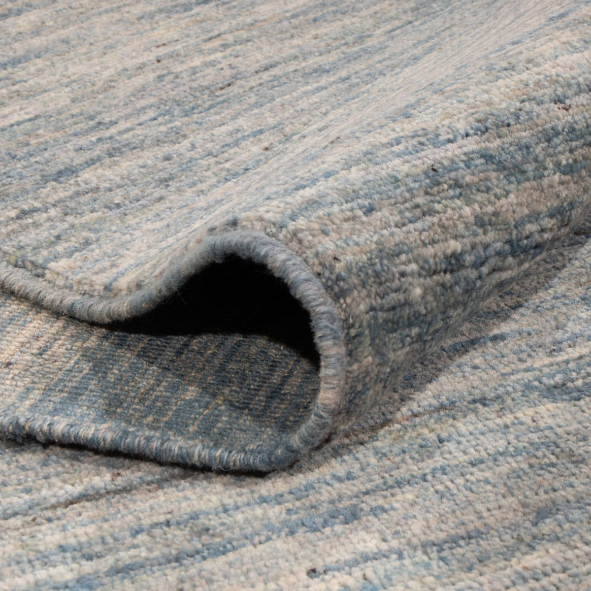 Berber Rug - 298 x 258 cm - sea blue