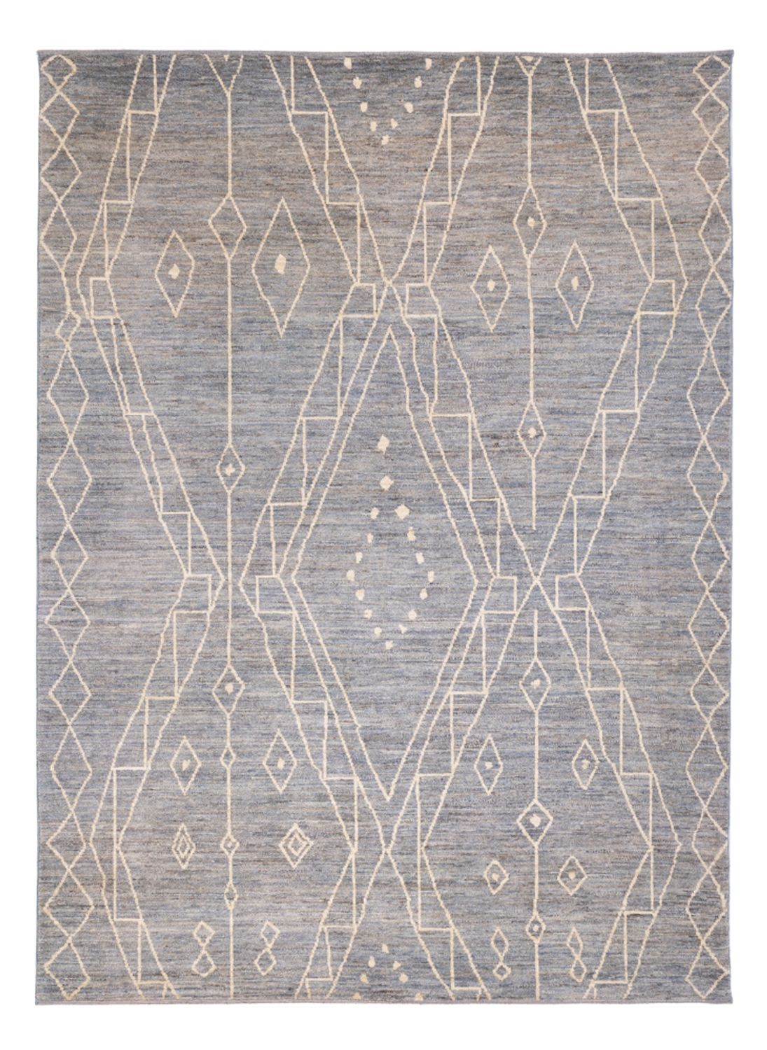 Berber Rug - 245 x 173 cm - sea blue