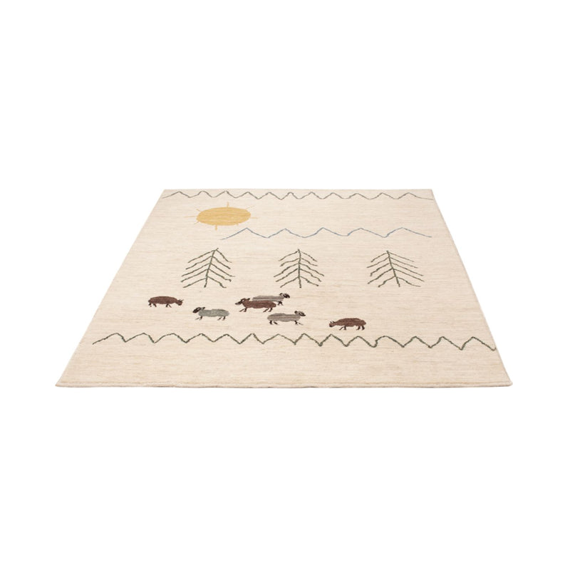 Berber Rug - 200 x 146 cm - cream
