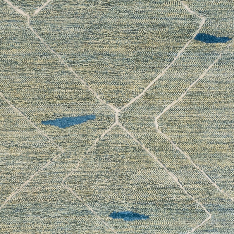 Berber Rug - 236 x 172 cm - light green