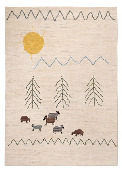 Berber Rug 170x242cm - Wool Rug