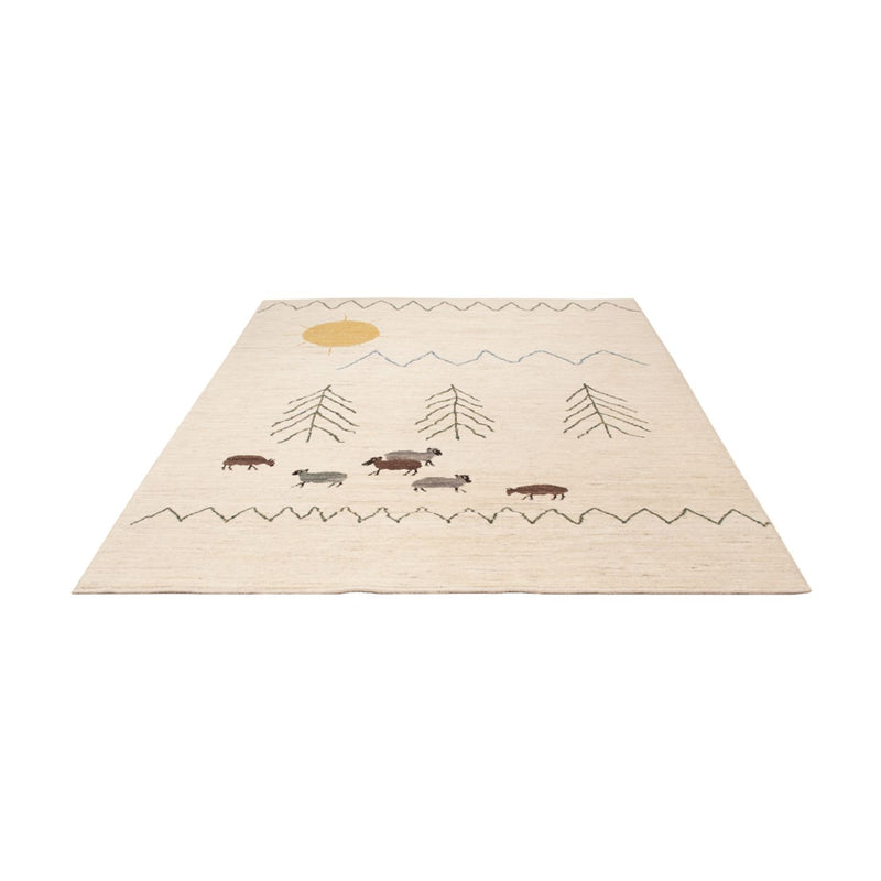 Berber Rug - 232 x 170 cm - cream