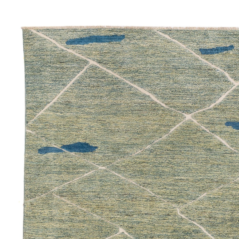 Berber Rug - 300 x 256 cm - light green