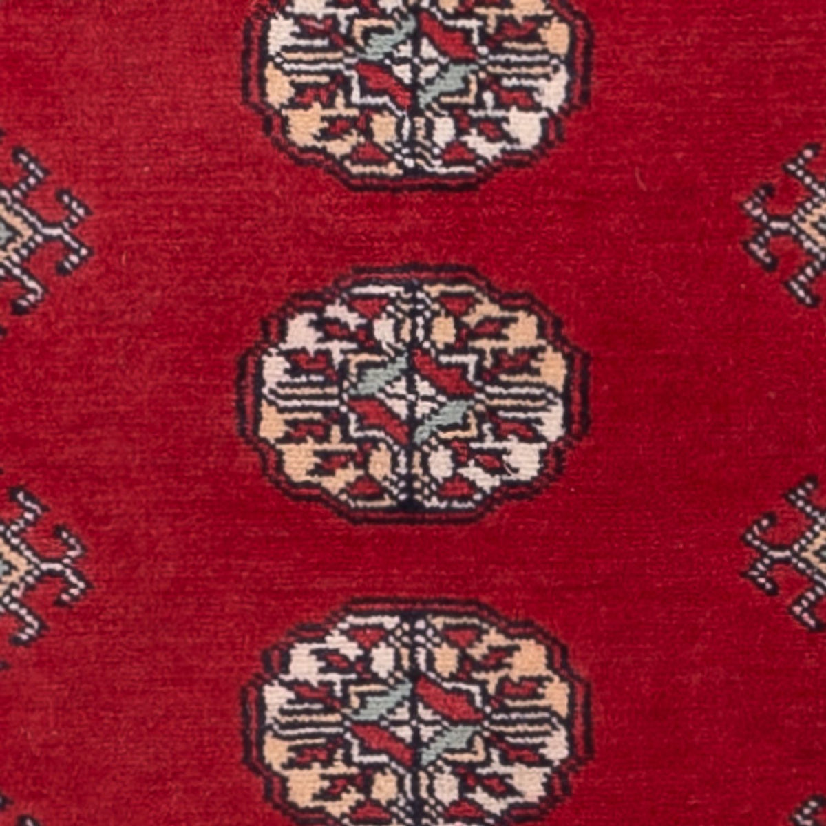 Runner Pakistani Rug - 255 x 77 cm - red