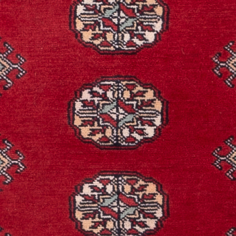 Runner Pakistani Rug - 255 x 77 cm - red