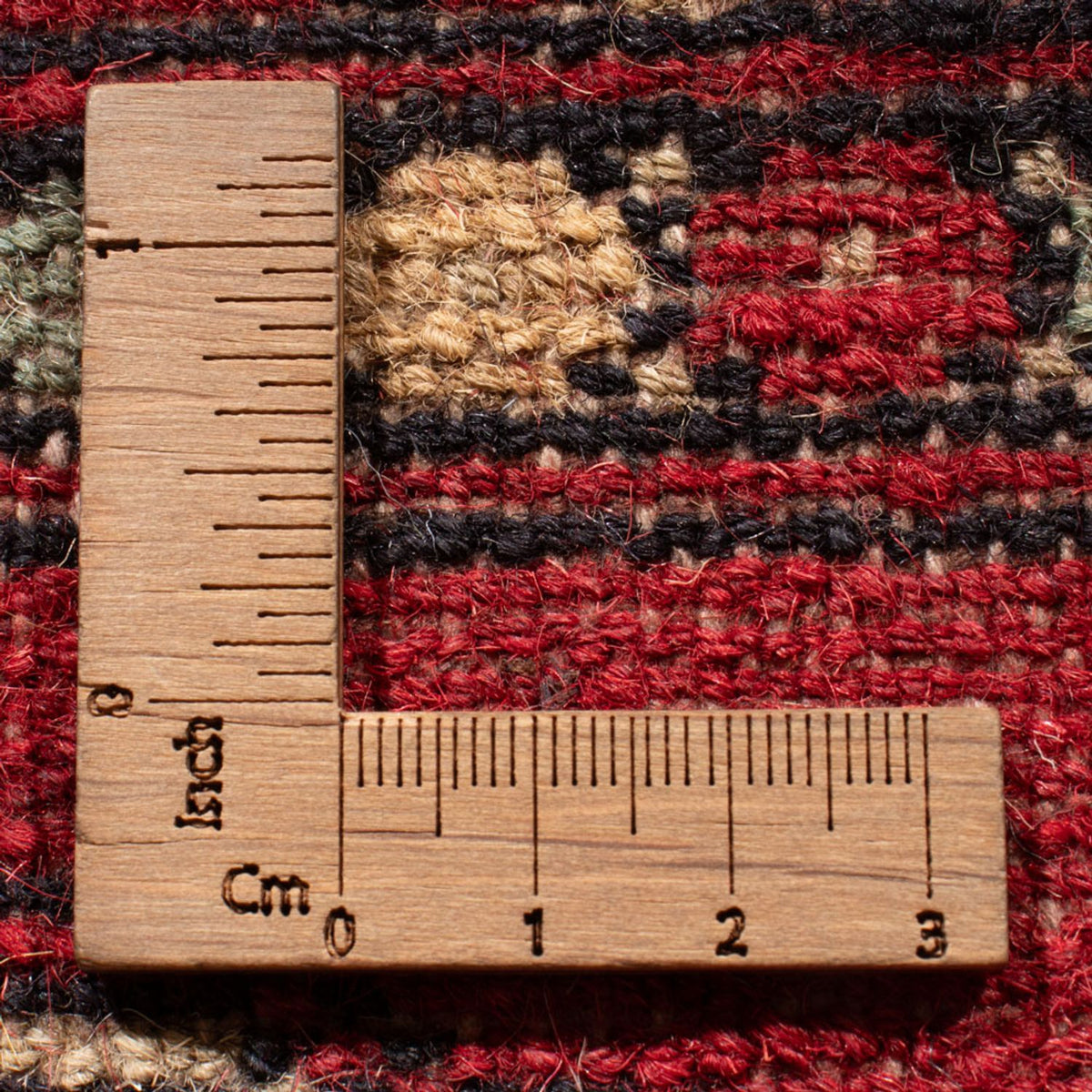 Runner Pakistani Rug - 255 x 77 cm - red