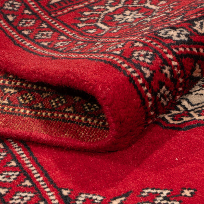 Runner Pakistani Rug - 257 x 75 cm - red