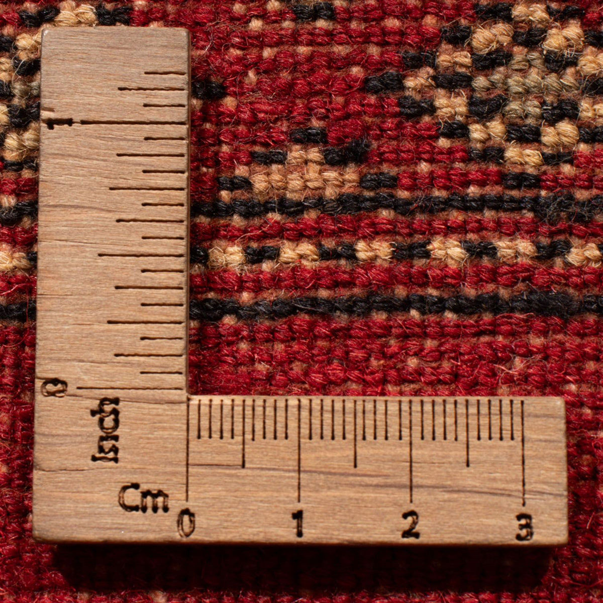 Runner Pakistani Rug - 257 x 75 cm - red