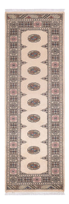 Runner Pakistani Rug - 234 x 76 cm - beige