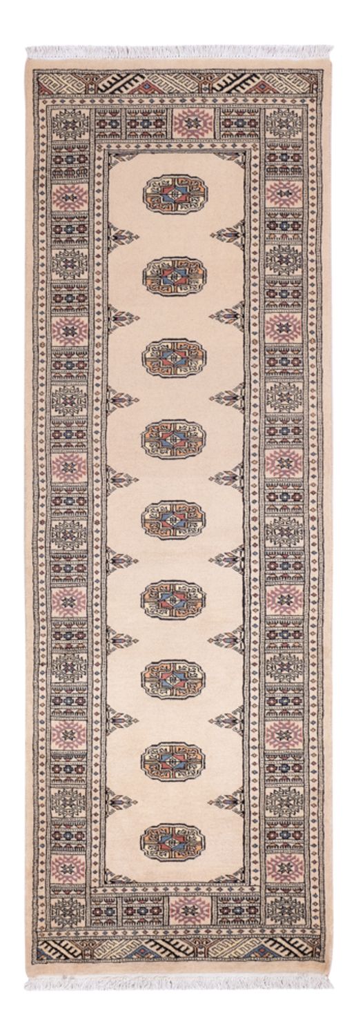 Runner Pakistani Rug - 234 x 76 cm - beige
