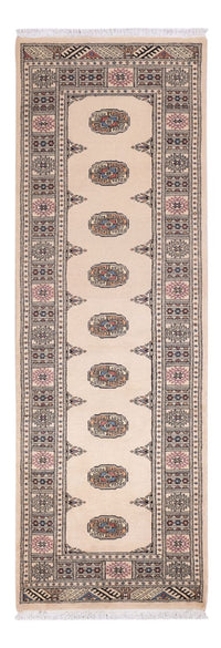 Runner Pakistani Rug - 234 x 76 cm - beige