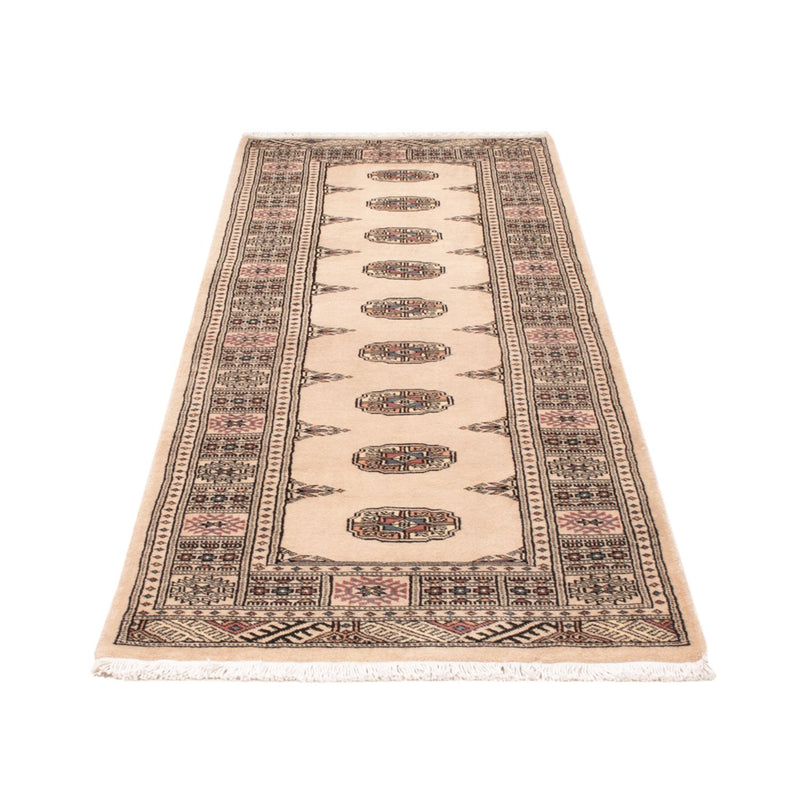 Runner Pakistani Rug - 234 x 76 cm - beige