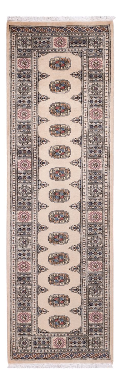 Runner Pakistani Rug - 249 x 77 cm - beige