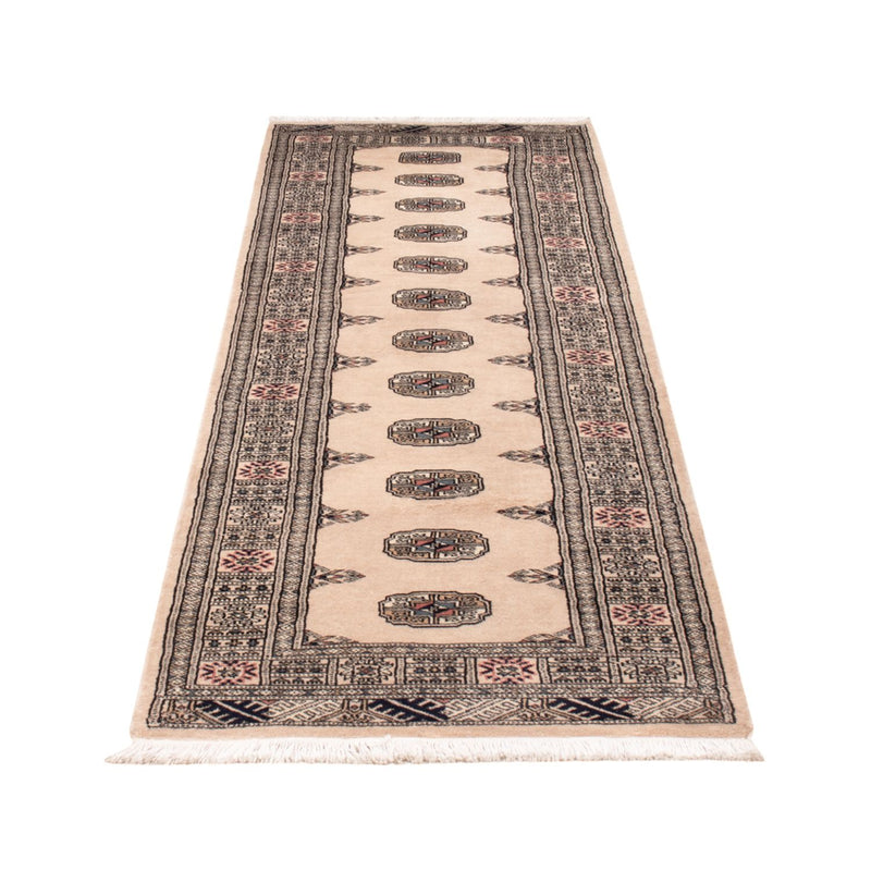 Runner Pakistani Rug - 253 x 79 cm - beige