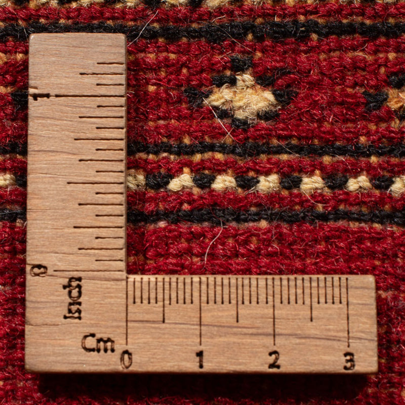 Runner Pakistani Rug - 242 x 76 cm - red