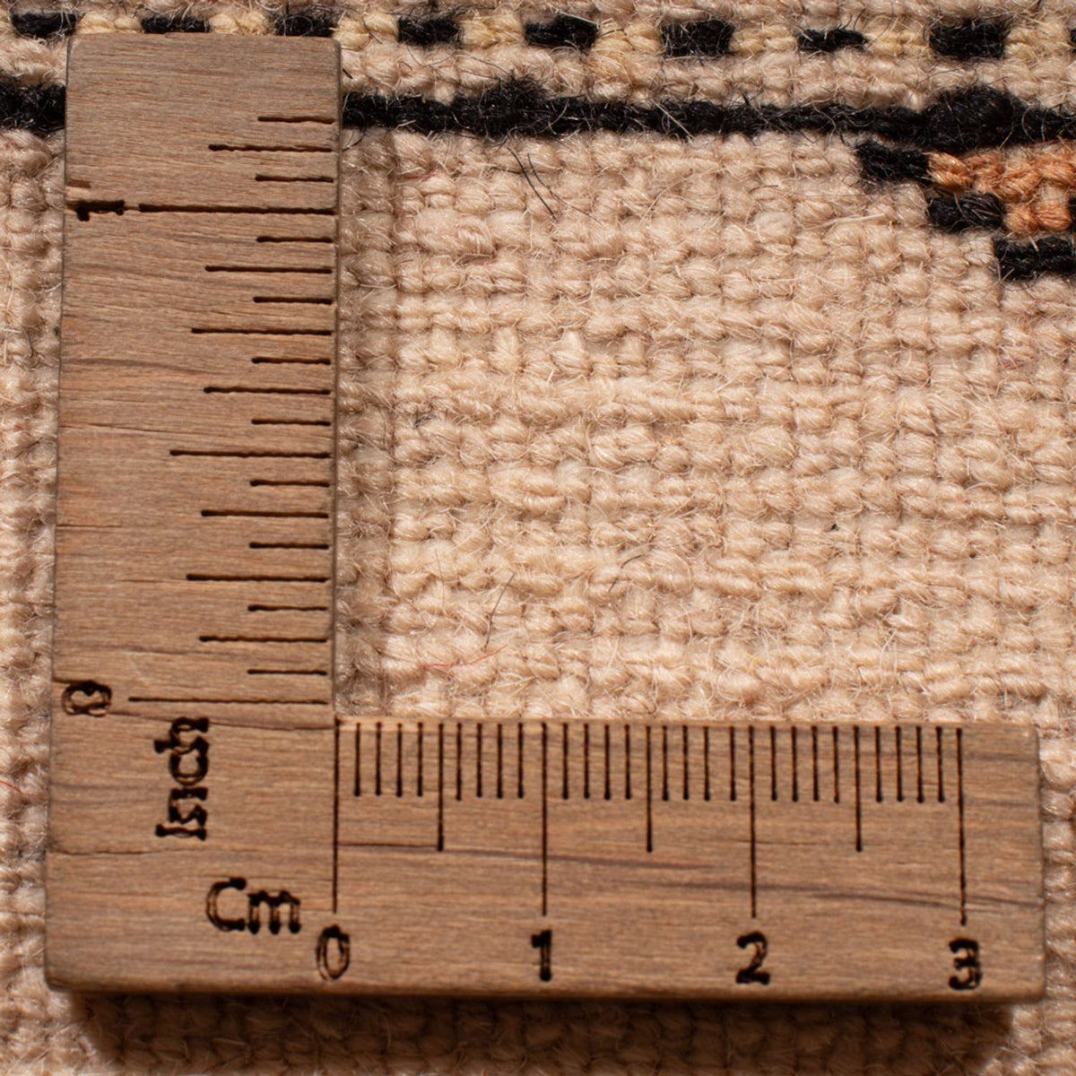 Runner Pakistani Rug - 247 x 77 cm - beige