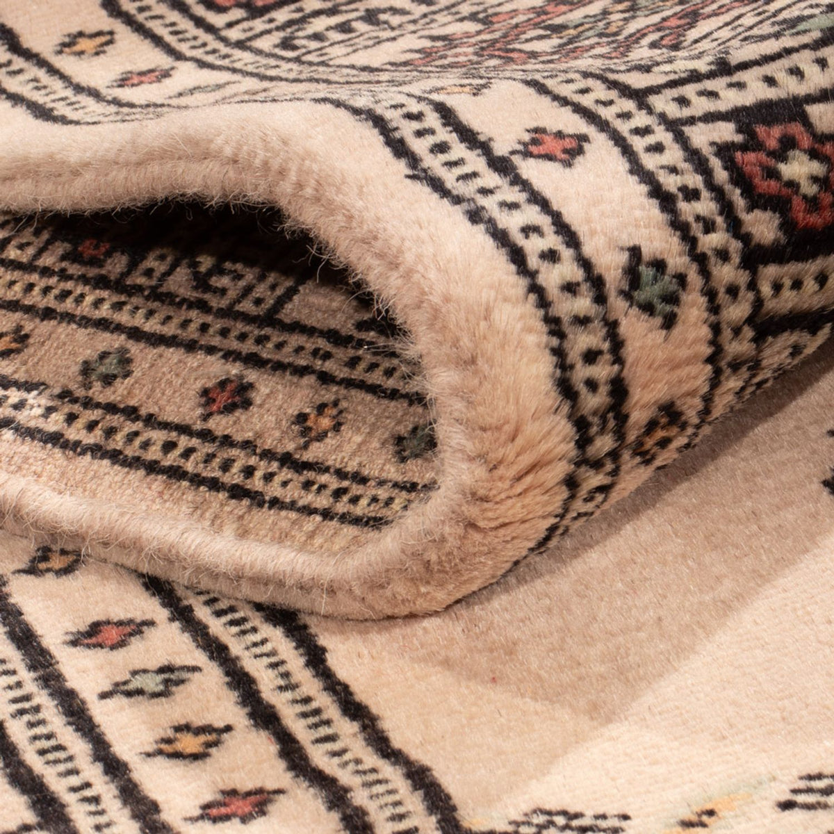 Runner Pakistani Rug - 237 x 77 cm - beige