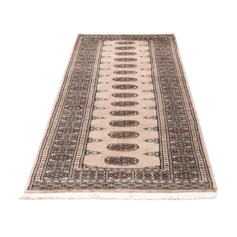Runner Pakistani Rug - 237 x 77 cm - beige