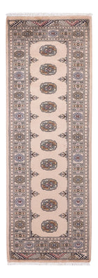 Runner Pakistani Rug - 224 x 79 cm - beige
