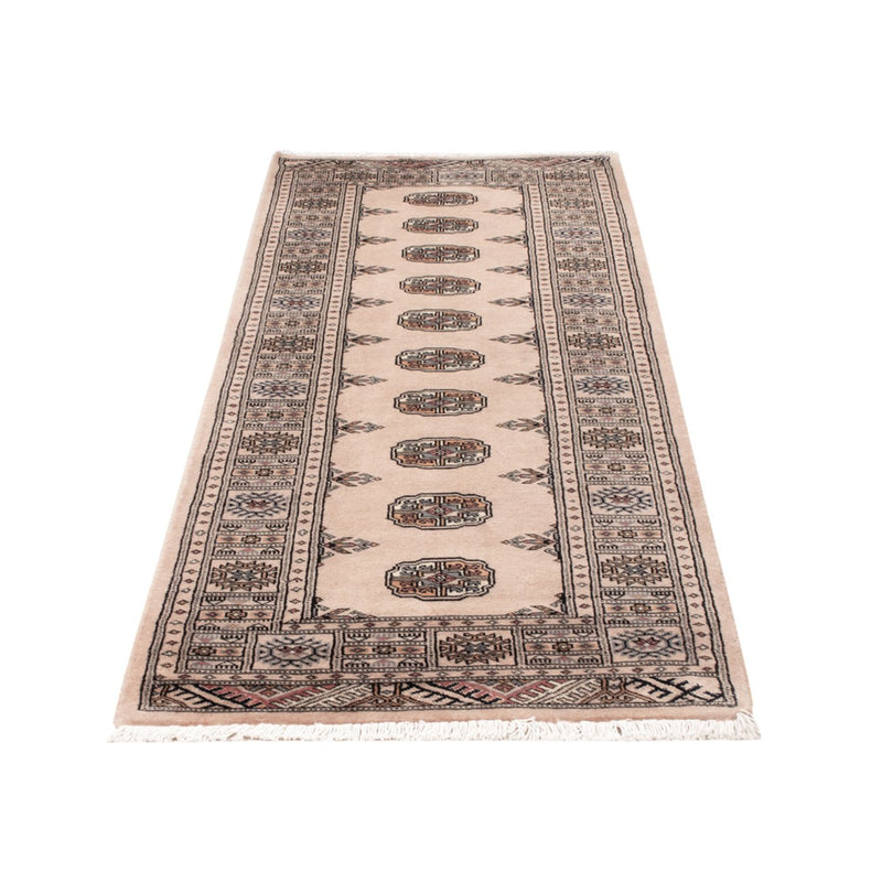 Runner Pakistani Rug - 224 x 79 cm - beige