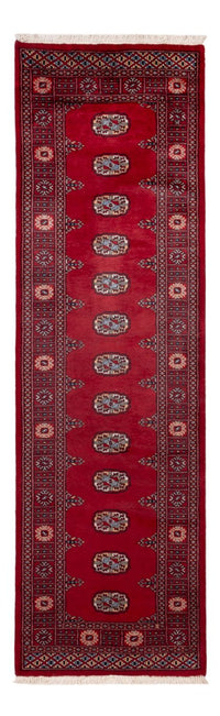 Runner Pakistani Rug - 259 x 80 cm - red