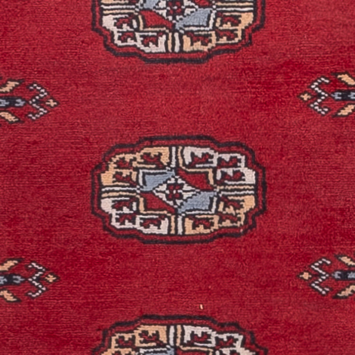 Runner Pakistani Rug - 259 x 80 cm - red