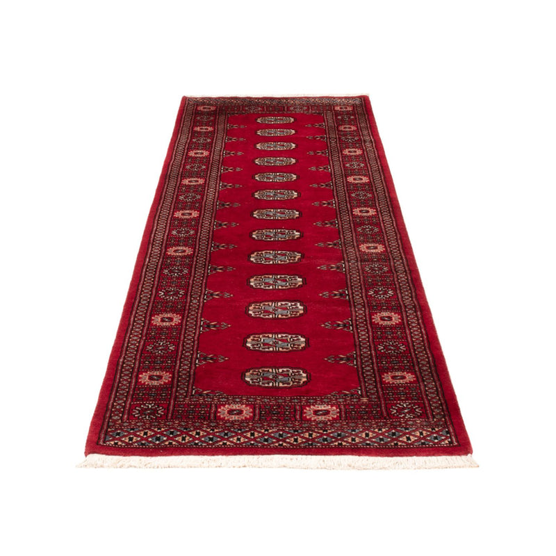 Runner Pakistani Rug - 259 x 80 cm - red