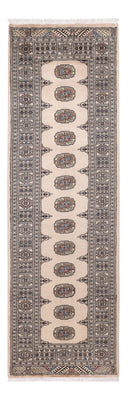 Runner Pakistani Rug - 244 x 77 cm - beige
