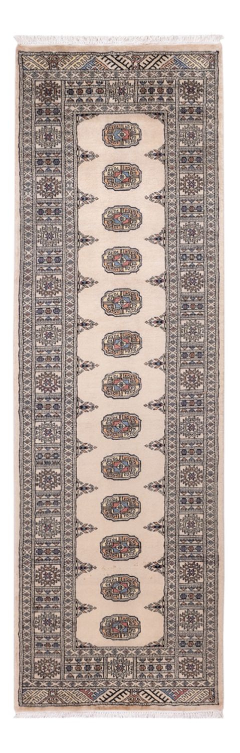 Runner Pakistani Rug - 244 x 77 cm - beige