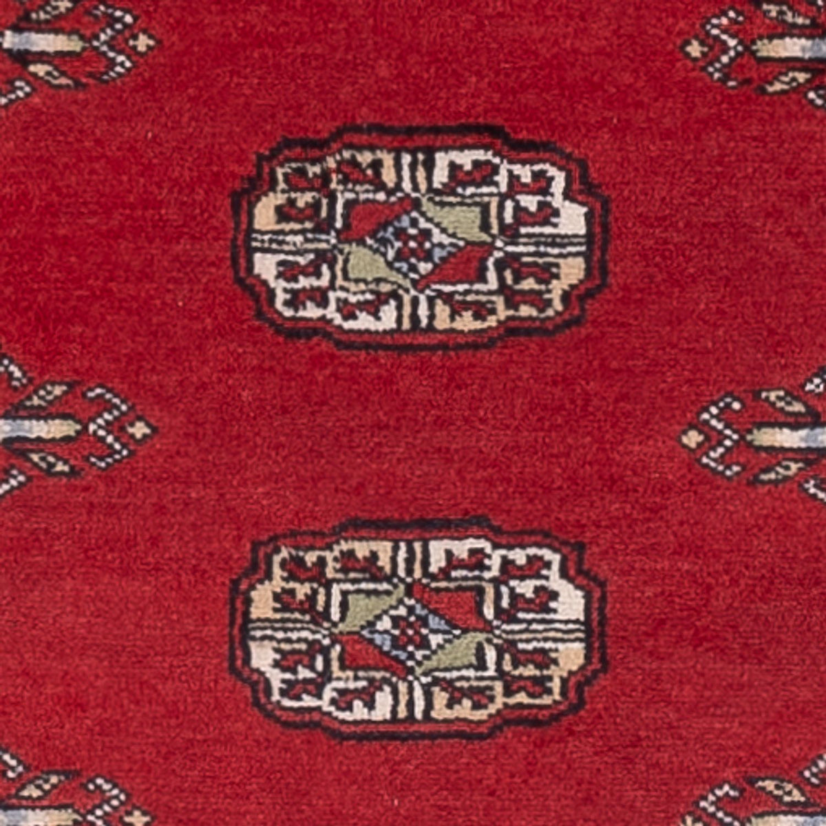 Runner Pakistani Rug - 236 x 77 cm - red