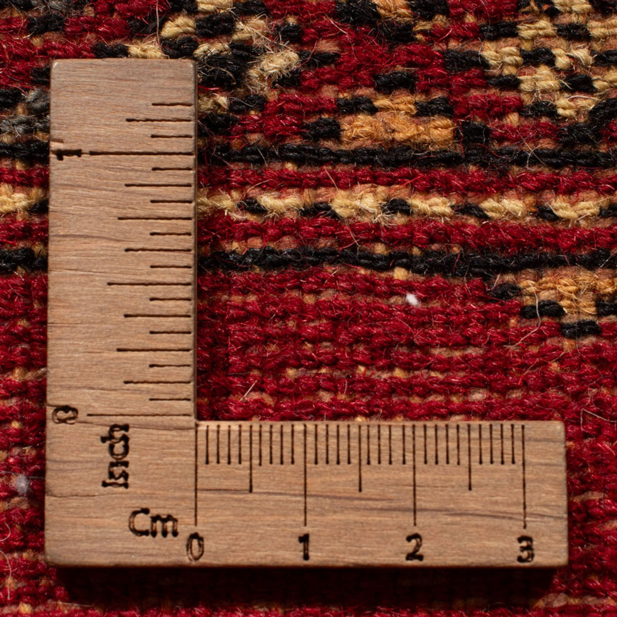 Runner Pakistani Rug - 247 x 77 cm - red