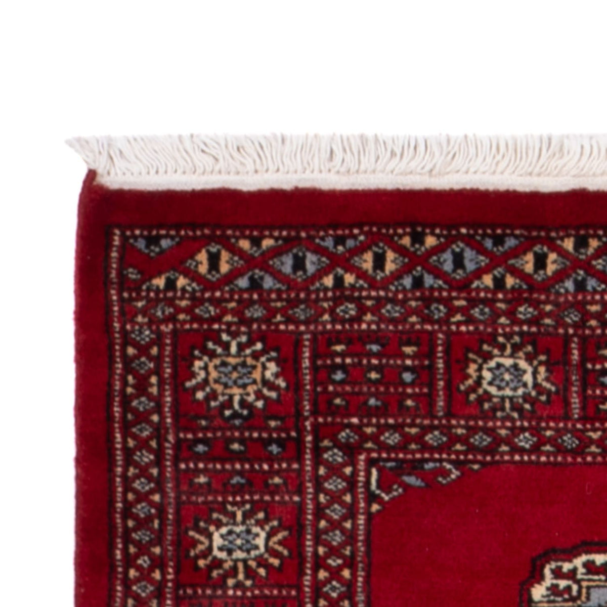 Runner Pakistani Rug - 247 x 79 cm - red