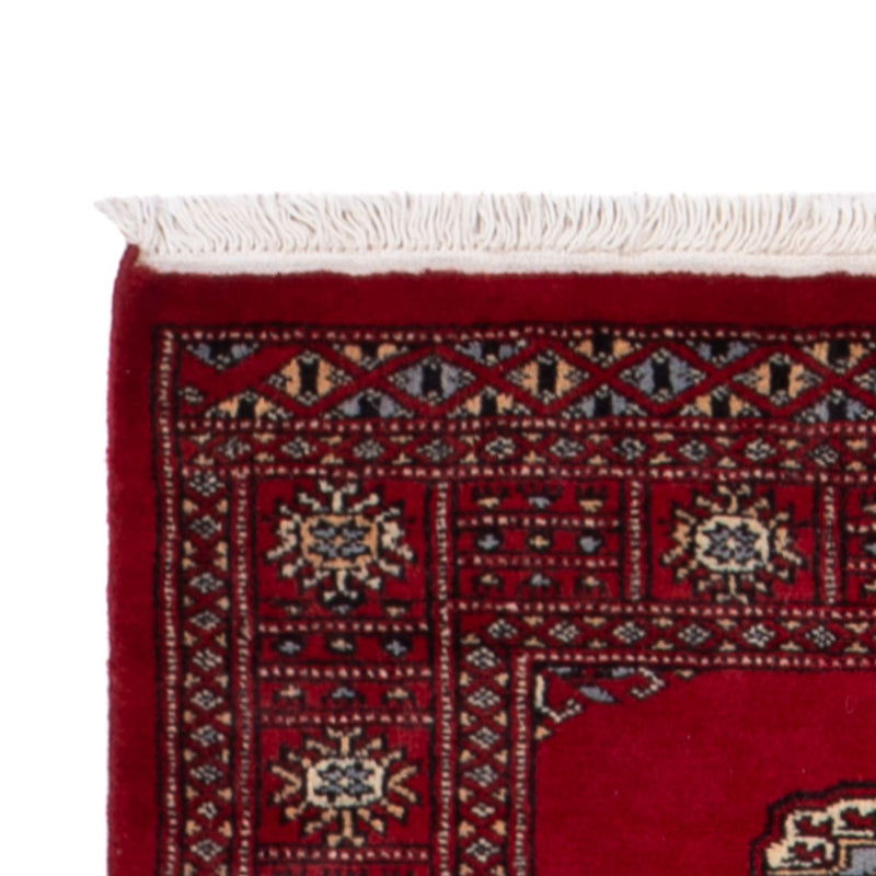 Runner Pakistani Rug - 247 x 79 cm - red