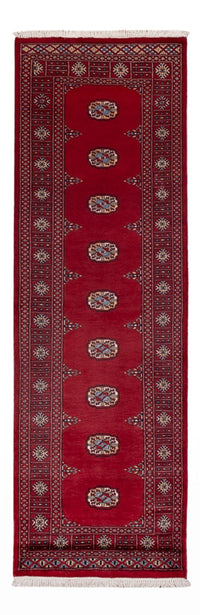 Runner Pakistani Rug - 247 x 77 cm - red