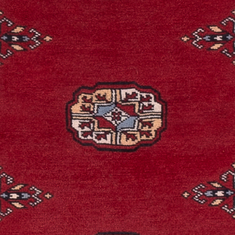 Runner Pakistani Rug - 247 x 77 cm - red