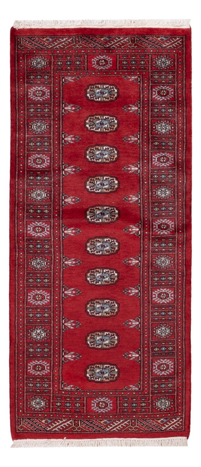Runner Pakistani Rug - 179 x 79 cm - red