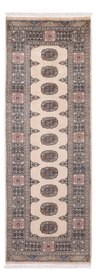 Runner Pakistani Rug - 217 x 76 cm - beige