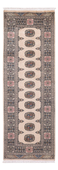 Runner Pakistani Rug - 217 x 76 cm - beige