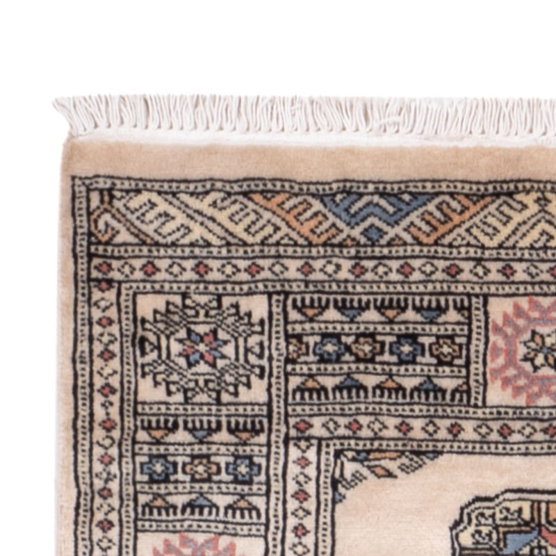 Runner Pakistani Rug - 217 x 76 cm - beige